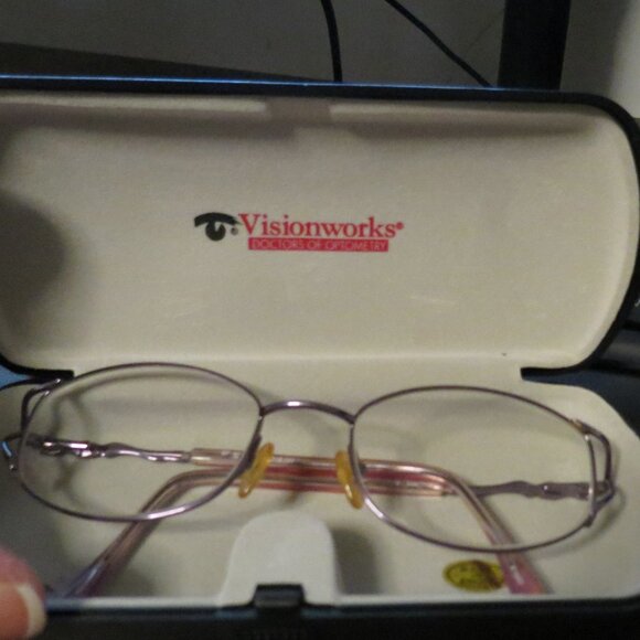 Modern Eyewear Pink Frames with Like New Case - Picture 1 of 7